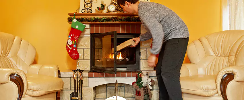 Gas to Wood-Burning Fireplace Conversion Services in Rancho San Diego, California