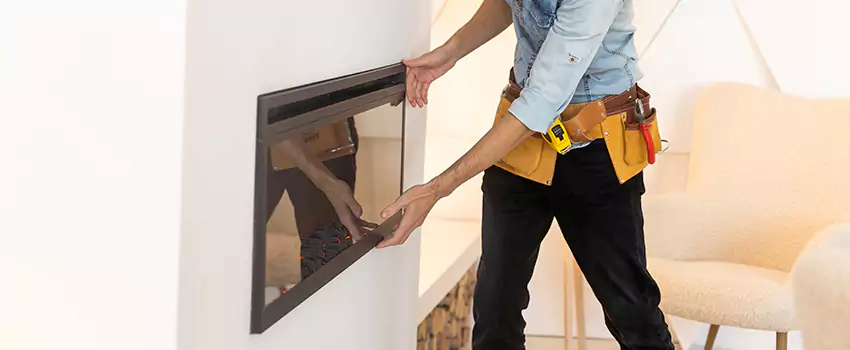 Metal Fireplace Installation in Rancho San Diego, California