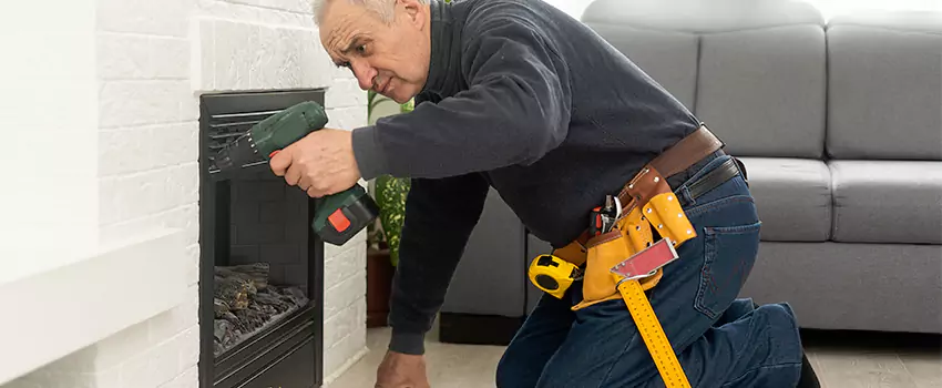 New Indoor Fireplace Installation in Rancho San Diego, California