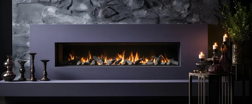 Ember Bed for Ventless Gas Fireplace in Rancho San Diego, CA