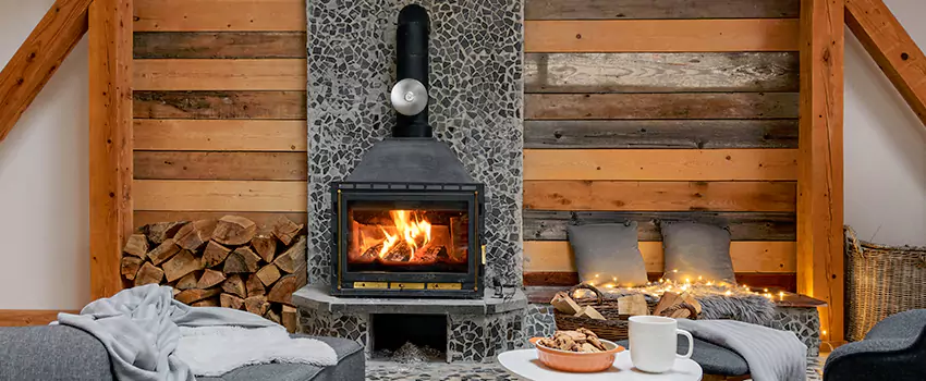 Thelin Hearth Products Direct Vent Gas Stove Fireplace Inspection in Rancho San Diego, California